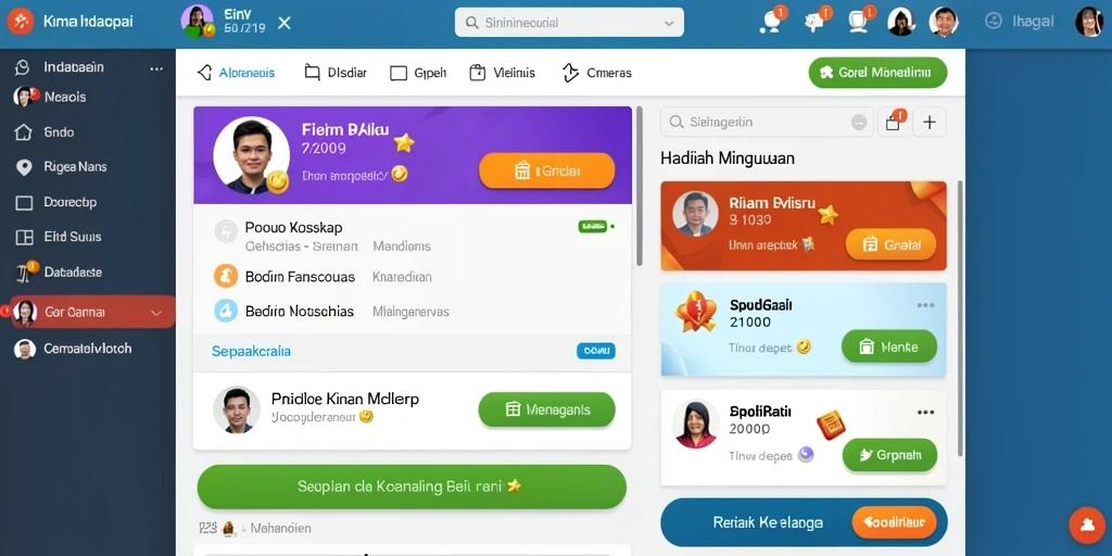 lunatogel - Fitur statistik real-time yang membantu dalam mengambil keputusan.